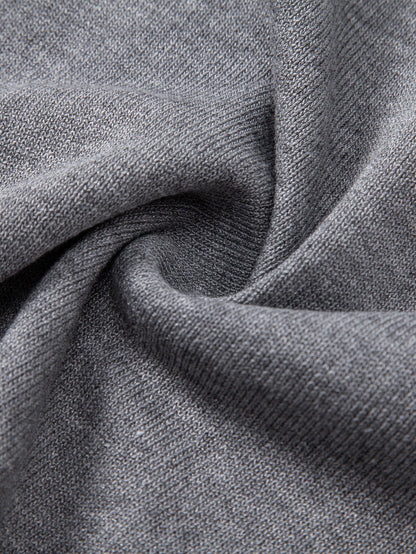 Polo jacquard Twist con cremallera