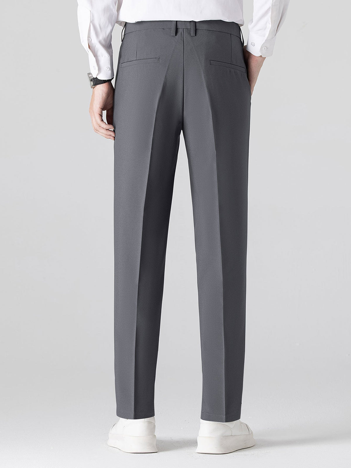 Conjunto polo degradado y pantalón cónico