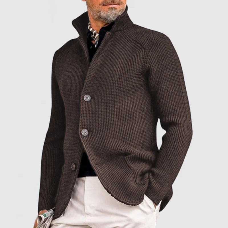 Chaqueta Hombre de Punto Elegante – Diseño Clásico con Ajuste Moderno
