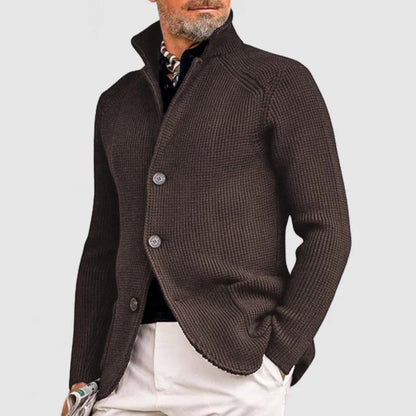 Chaqueta Hombre de Punto Elegante – Diseño Clásico con Ajuste Moderno