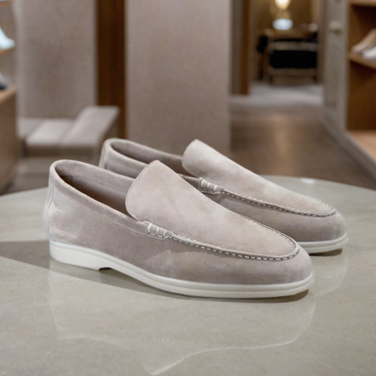 Mocasines de ante premium