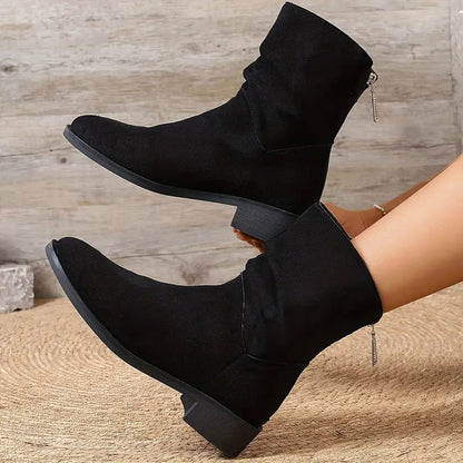 Marta | Cibeles Botines elegantes con cremallera