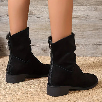 Marta | Cibeles Botines elegantes con cremallera