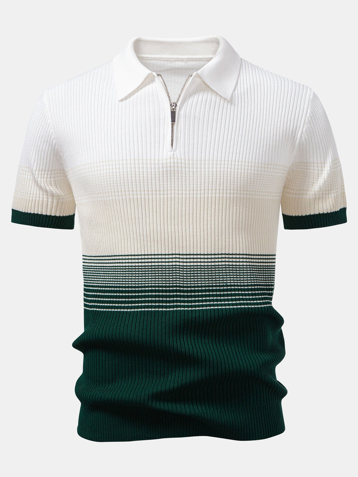 Conjunto polo degradado y pantalón cónico