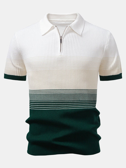 Conjunto polo degradado y pantalón cónico