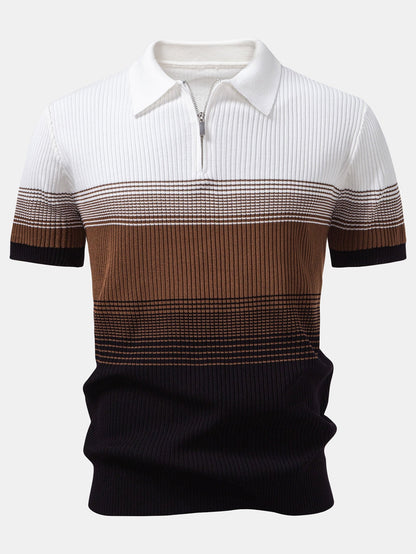 Conjunto polo degradado y pantalón cónico