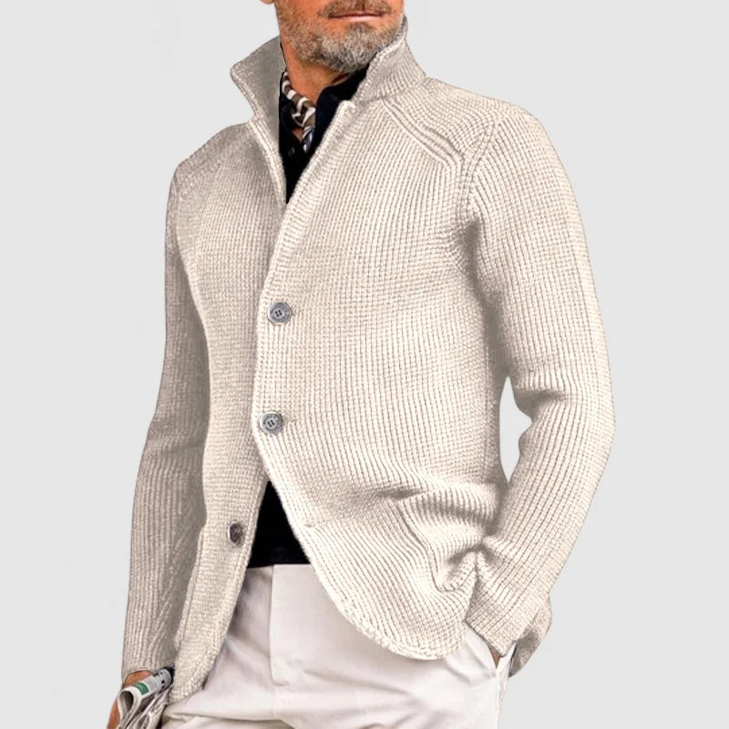 Chaqueta Hombre de Punto Elegante – Diseño Clásico con Ajuste Moderno