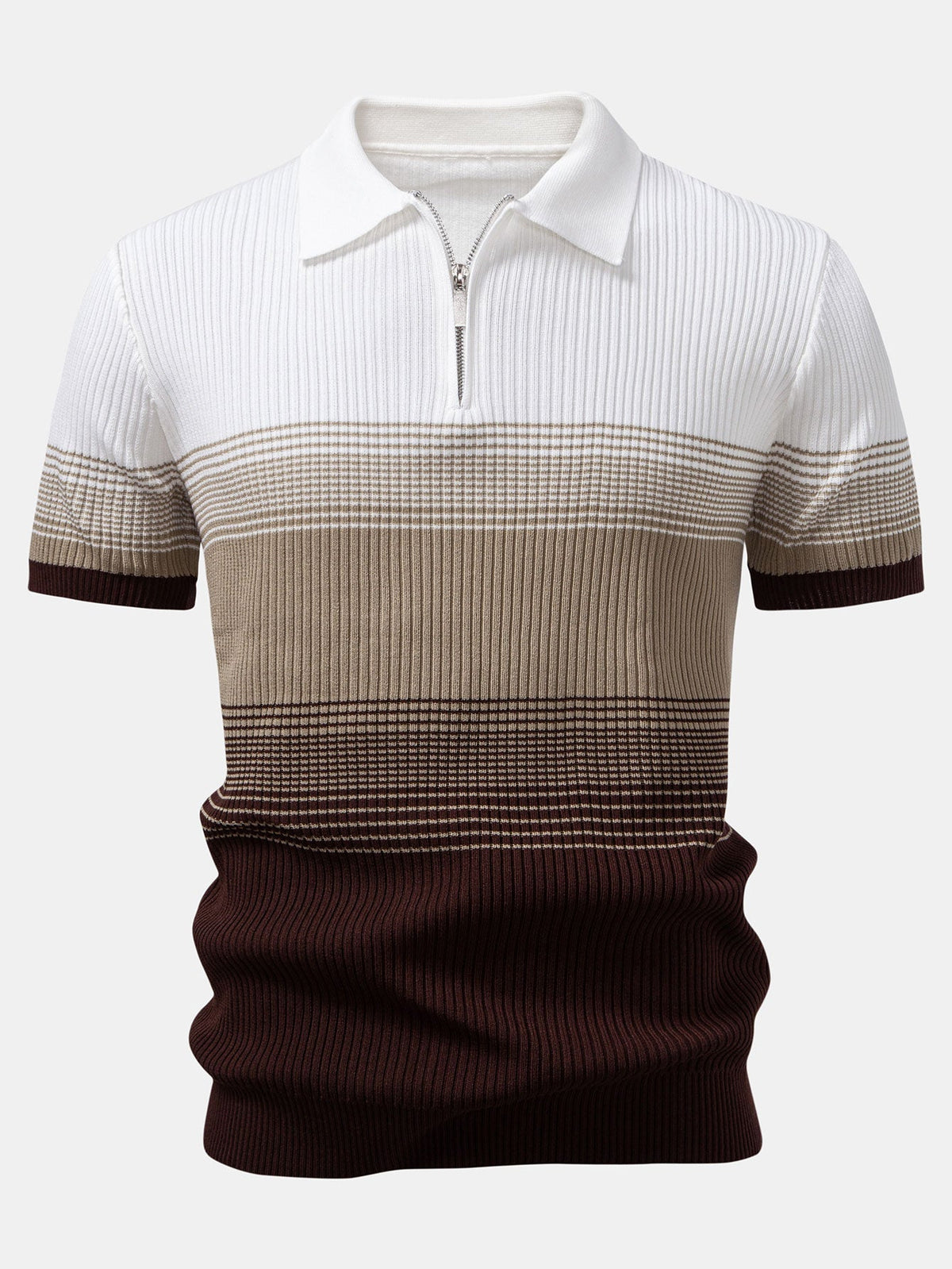 Conjunto polo degradado y pantalón cónico