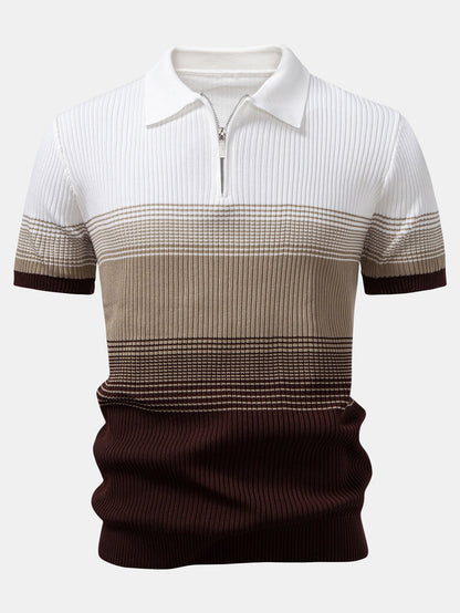 Conjunto polo degradado y pantalón cónico