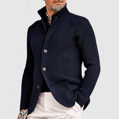 Chaqueta Hombre de Punto Elegante – Diseño Clásico con Ajuste Moderno