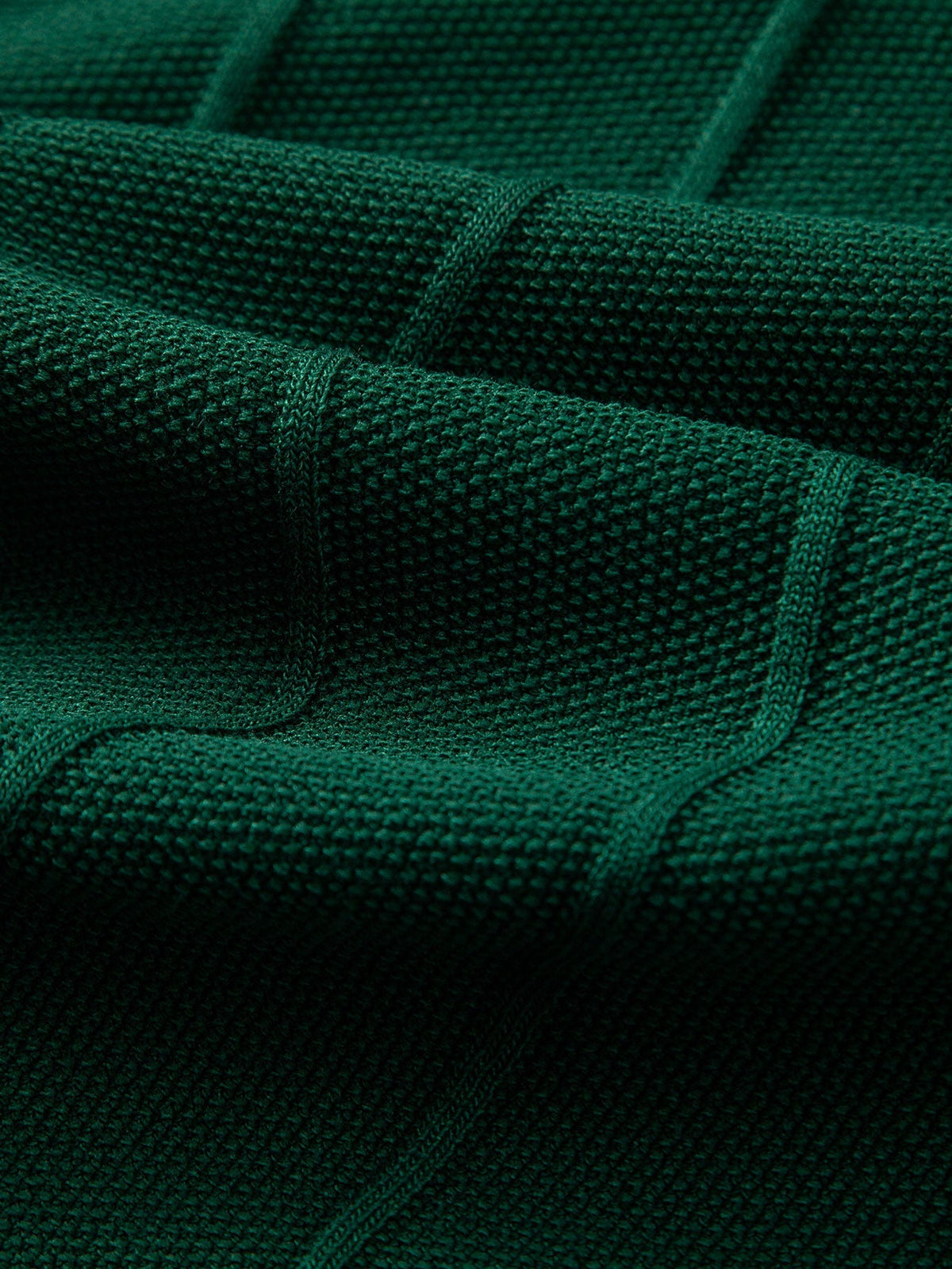 Conjunto polo jacquard y pantalón recto