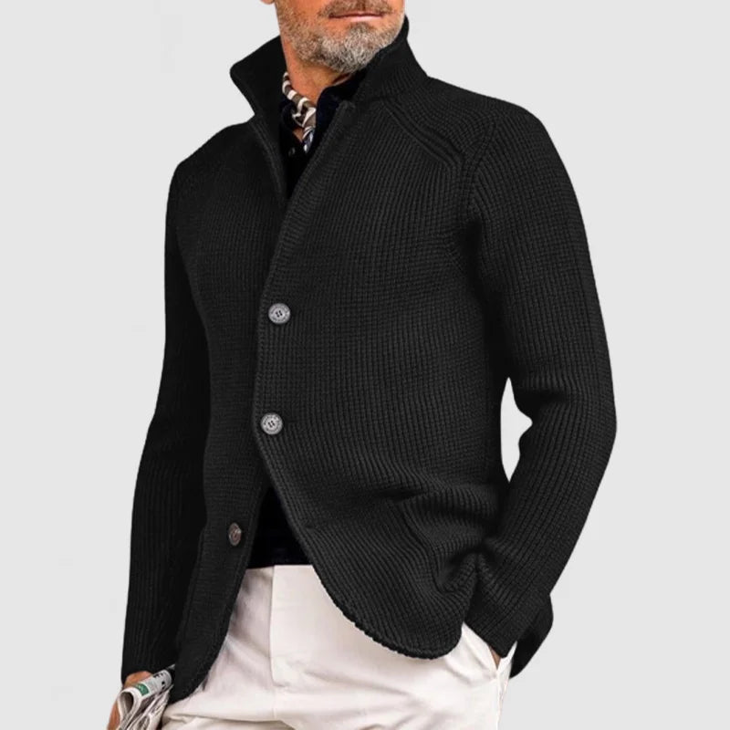Chaqueta Hombre de Punto Elegante – Diseño Clásico con Ajuste Moderno