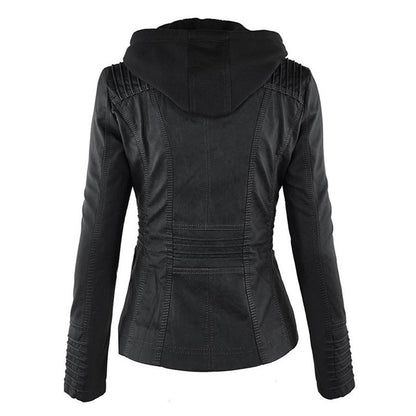 Flavia | Chaqueta de Cuero Robusta y Elegante