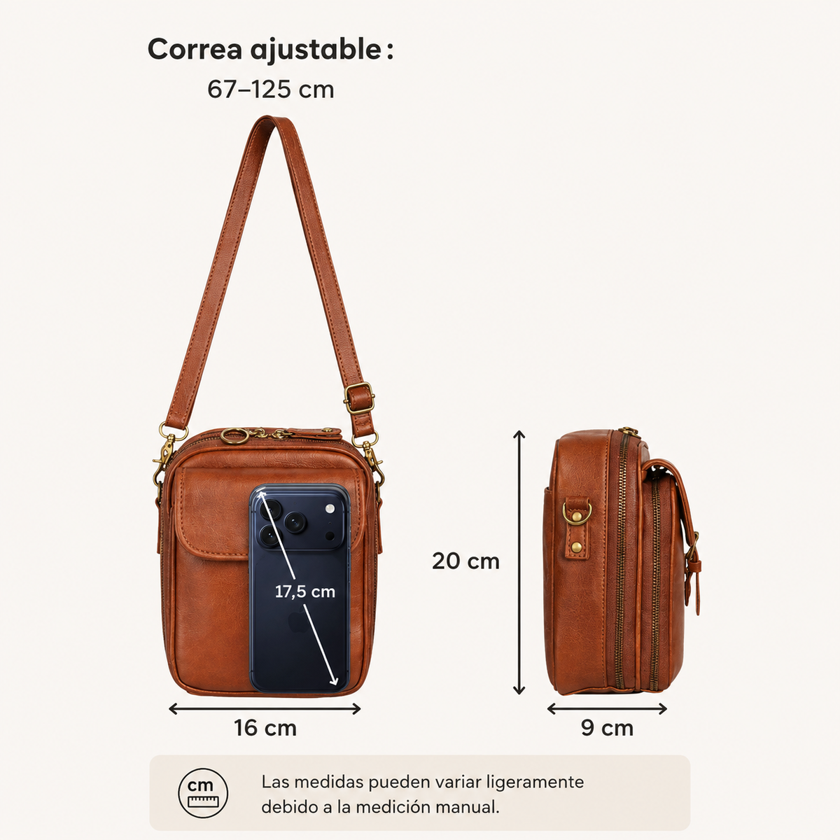 Isabel - El Bolso Bandolera Más Espacioso