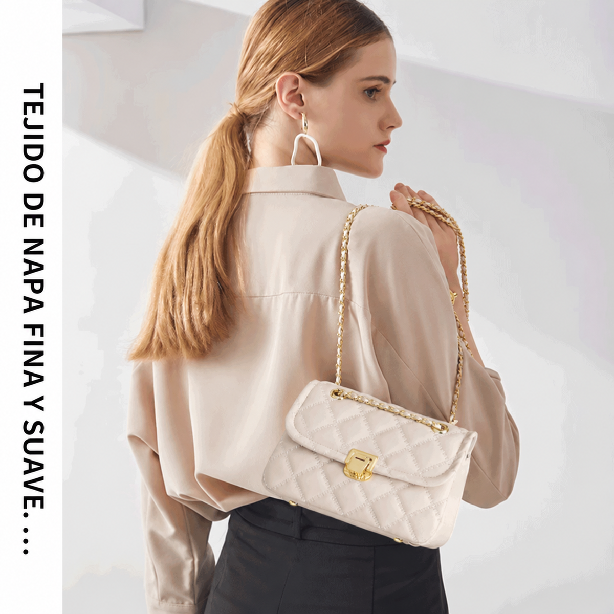Maria | Bolso de cadena de alta gama y lujoso para mujer