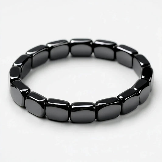 Pulsera magnética de hematita para hombre Hora Paris