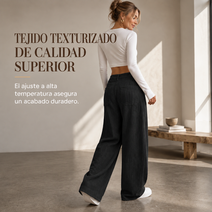 Alicia pantalones anchos y cómodos de corte holgado para mujer