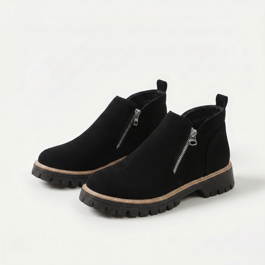Frida: botines de plataforma con suela gruesa para otoño e invierno