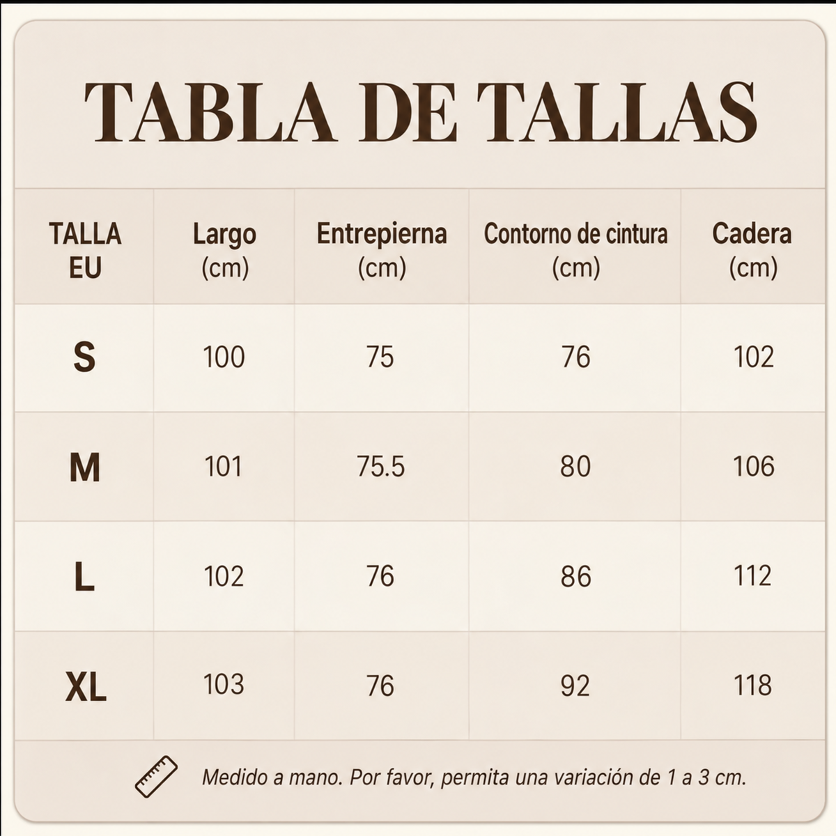 Alicia pantalones anchos y cómodos de corte holgado para mujer