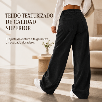 Alicia pantalones anchos y cómodos de corte holgado para mujer