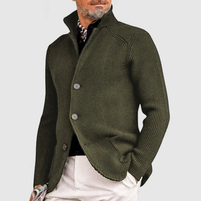 Chaqueta Hombre de Punto Elegante – Diseño Clásico con Ajuste Moderno