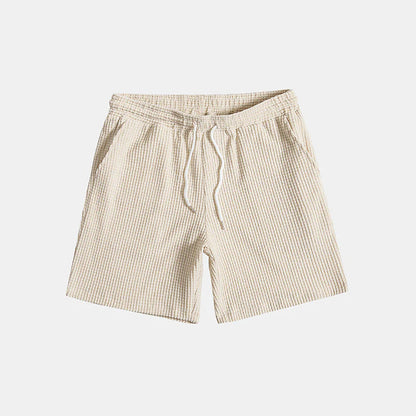 Conjunto camisa y short gofre
