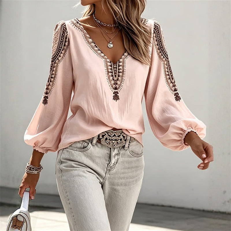 Blusa vintage elegante
