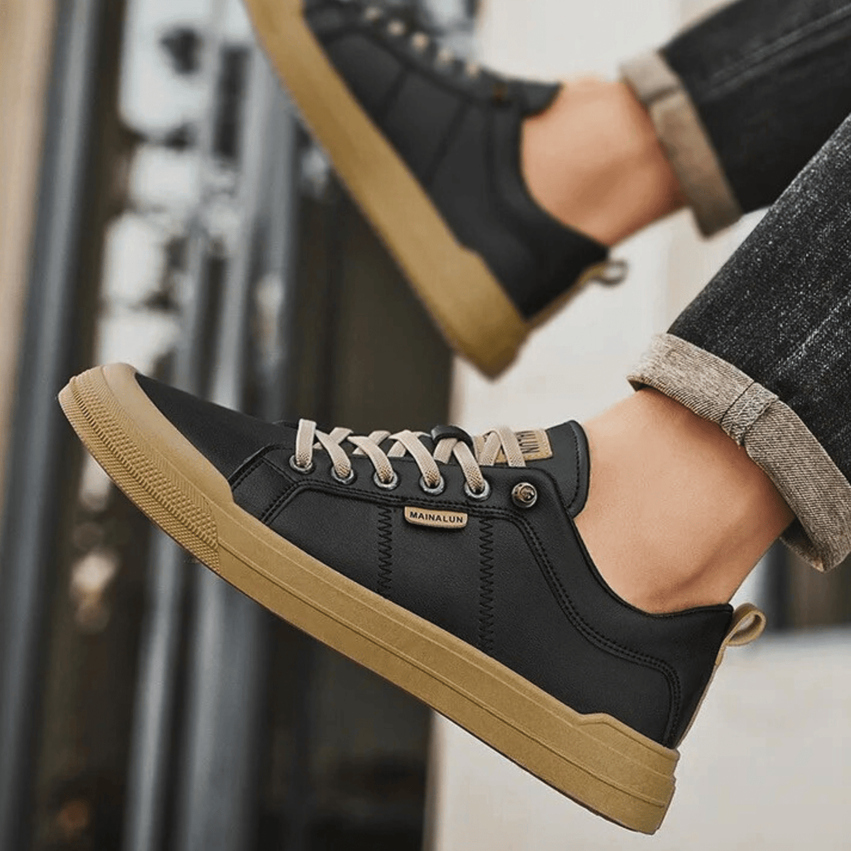 HARRINGTON™ | Zapatillas de Cuero Clásicas