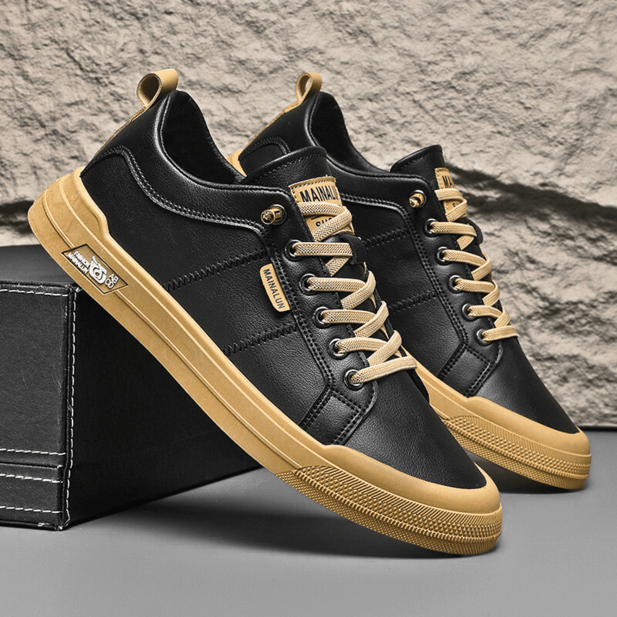 HARRINGTON™ | Zapatillas de Cuero Clásicas