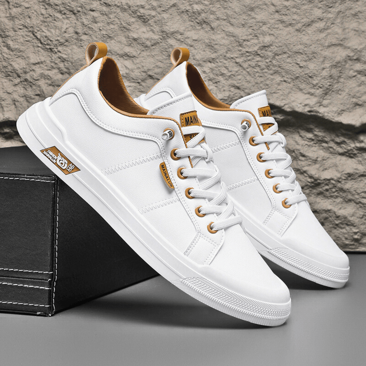 HARRINGTON™ | Zapatillas de Cuero Clásicas
