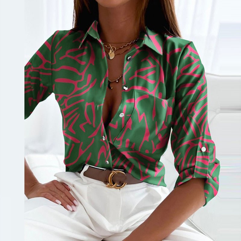 Mireya | Tique Blusa elegante con cuello