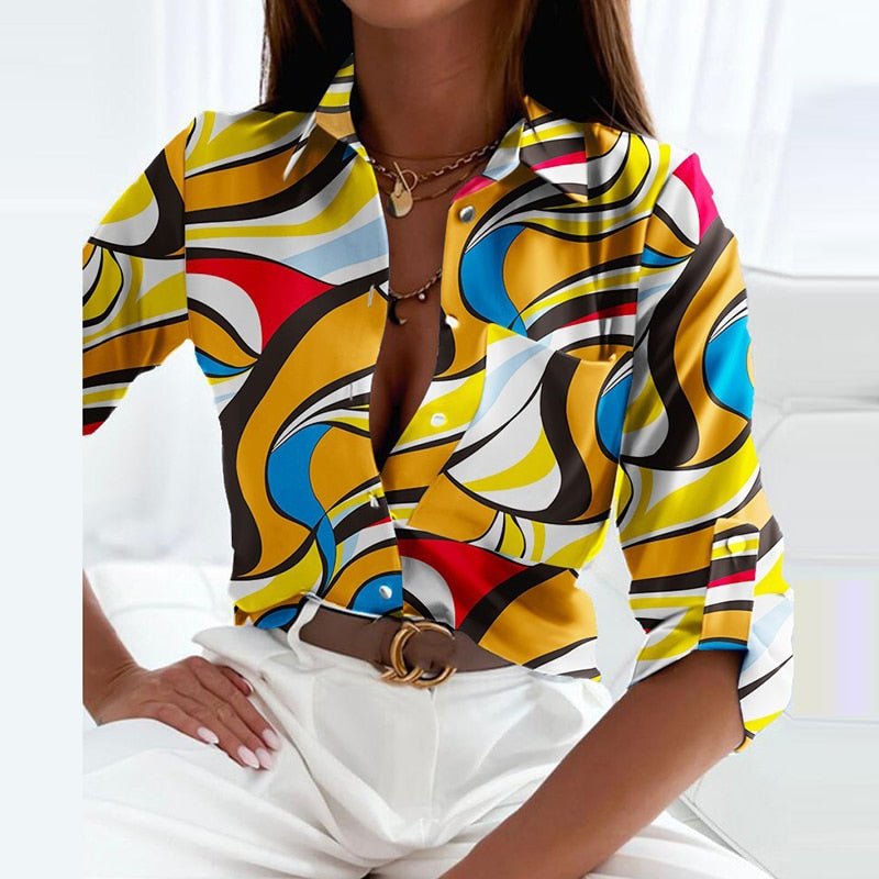 Mireya | Tique Blusa elegante con cuello