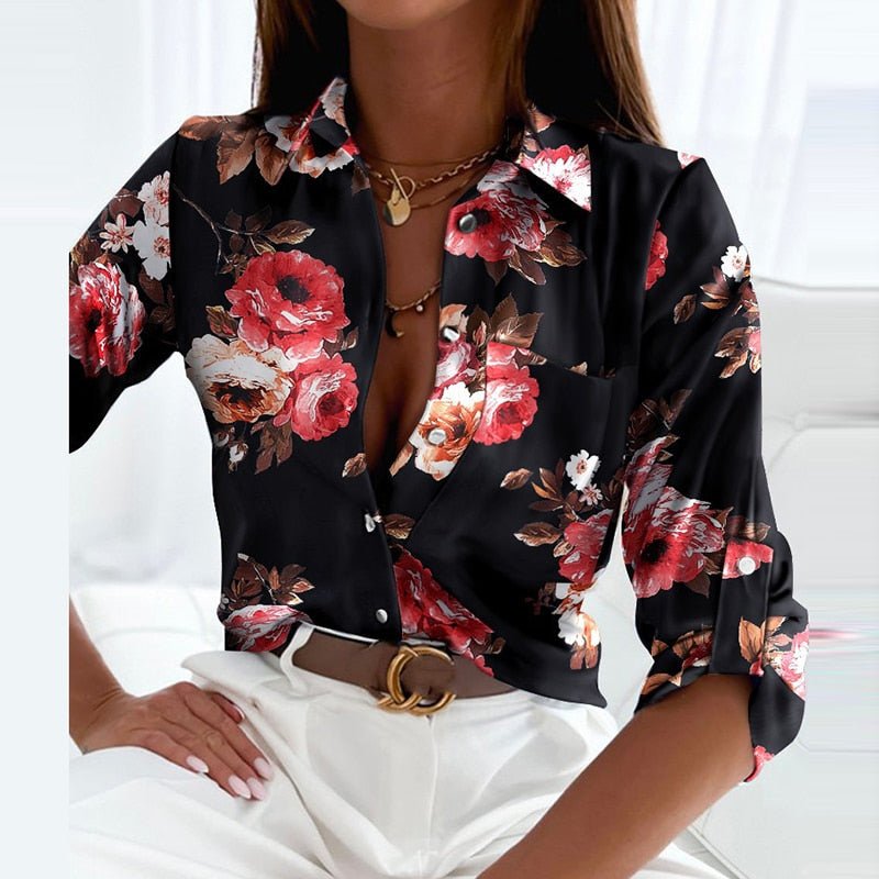 Mireya | Tique Blusa elegante con cuello