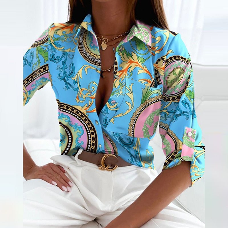 Mireya | Tique Blusa elegante con cuello